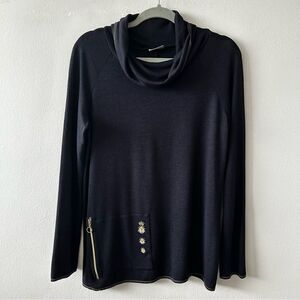 GIANANTONIO A. PALADINI Home wear knit top with embroidery